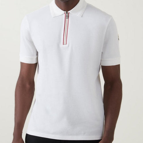 Men’s Premium Zip Polo T-Shirt Stylish Half Zip Collar