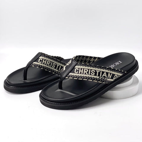 Premium Quality Leather Thong Slipper For Men