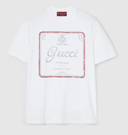 Premium  Men’s White Graphic T-Shirt  Luxury Round Neck Tee