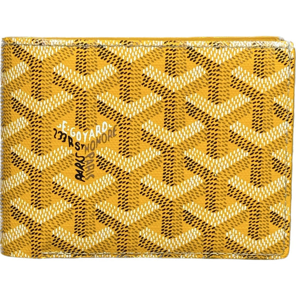 Premium Yellow  Monogram Wallet