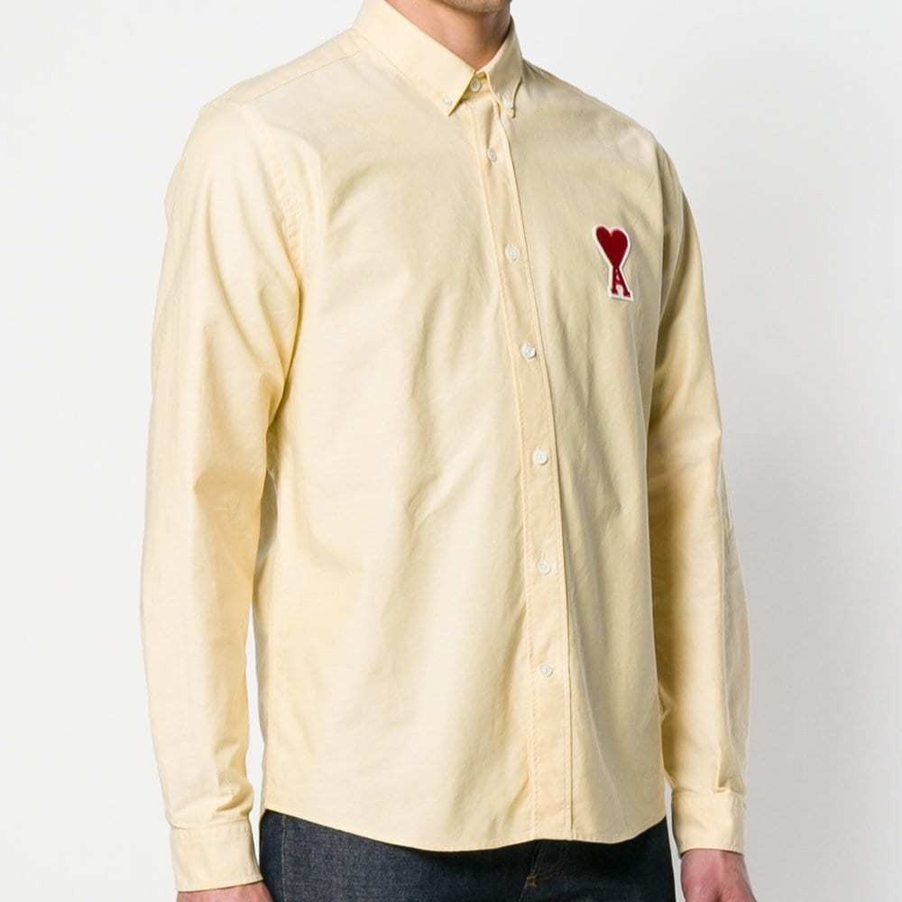 Premium Small A Heart Button Down Shirt