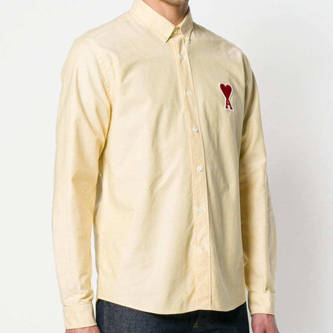 Premium Small A Heart Button Down Shirt
