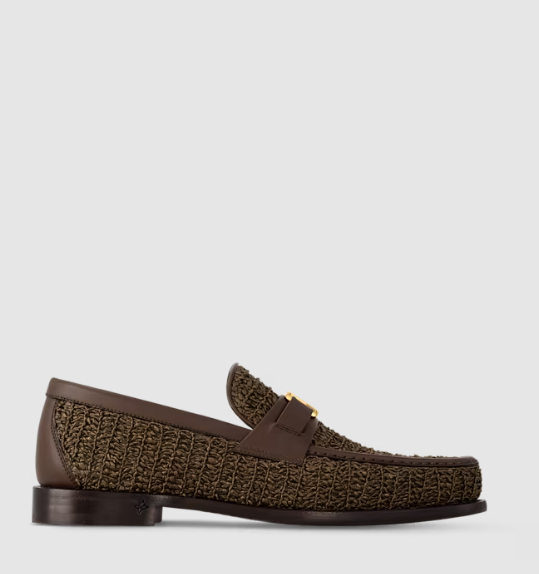 Brown Woven Loafers  Premium Luxury Casual Shoes