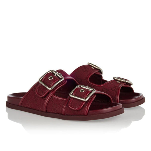 Luxury Men's slide Sandal with Buckles