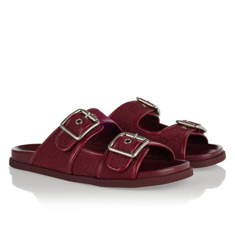 Luxury Men's slide Sandal with Buckles