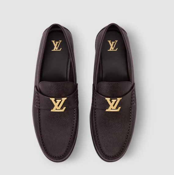 Men’s Premium Brown Leather Loafers Classic Luxury Style