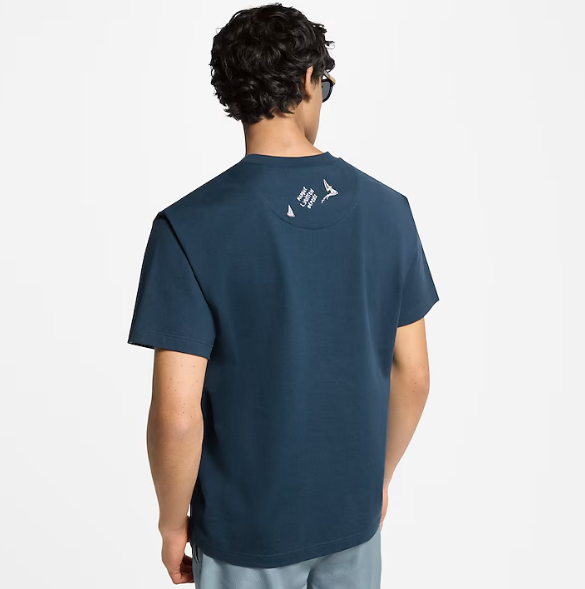 Luxury Brand  Embroidered Cotton T-Shirt