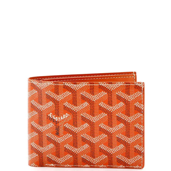 Luxury Orange Monogram Wallet