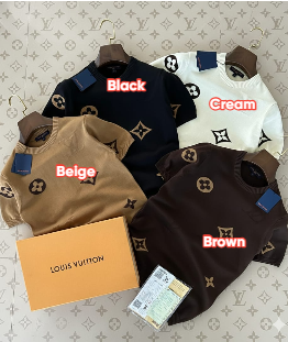 Luxury Monogram T-Shirts  Premium Designer Casual Collection
