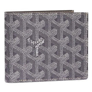 Premium Grey Monogram Wallet