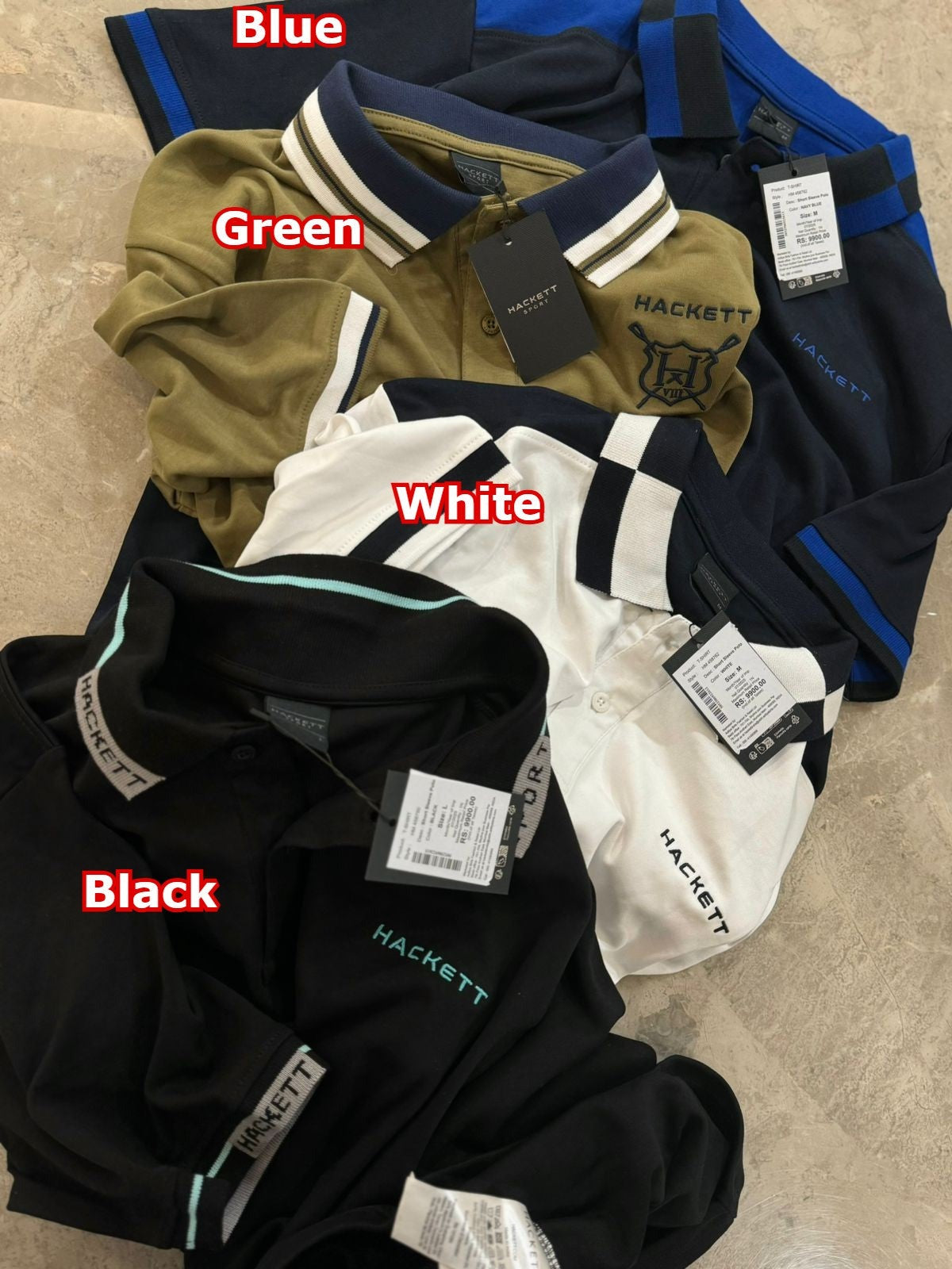 Luxury Men HS City Block Polo Shirt