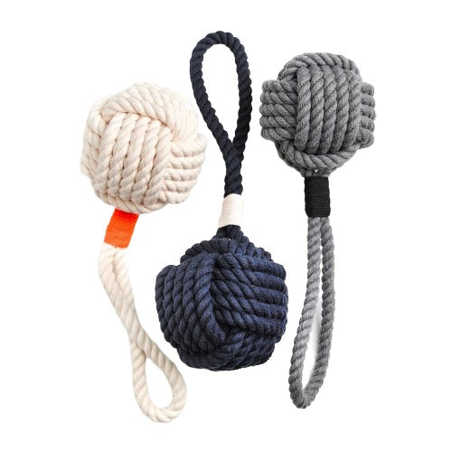 Premium Quality Natural Cotton Ropies Bestie Ball Toy for Dogs