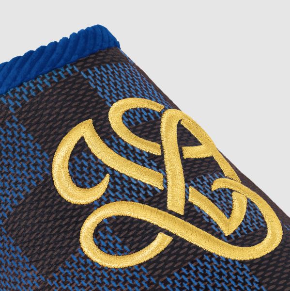 Stylish Checkerboard Pattern Slippers with Signature Logo