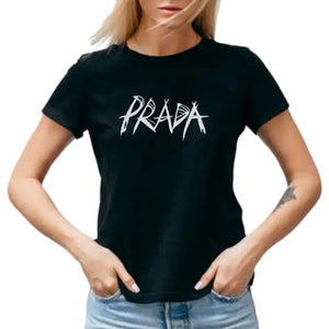 Elegant  ketch Printed Stylish T-Shirt For Women
