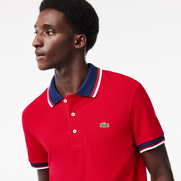 Premium Regular Fit Stretch Mini Pique Polo Shirt