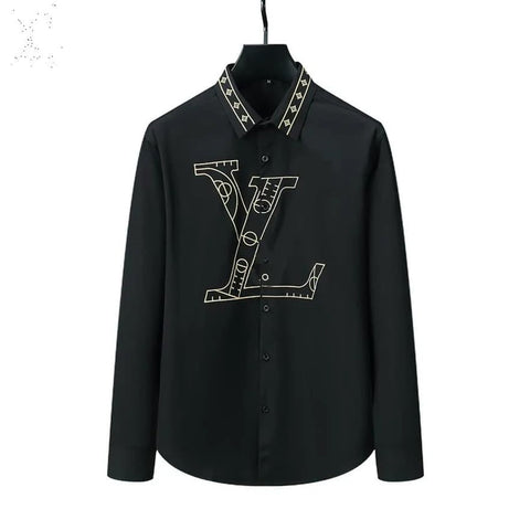 Premium Regular-Fit Shirt With Designer Collar