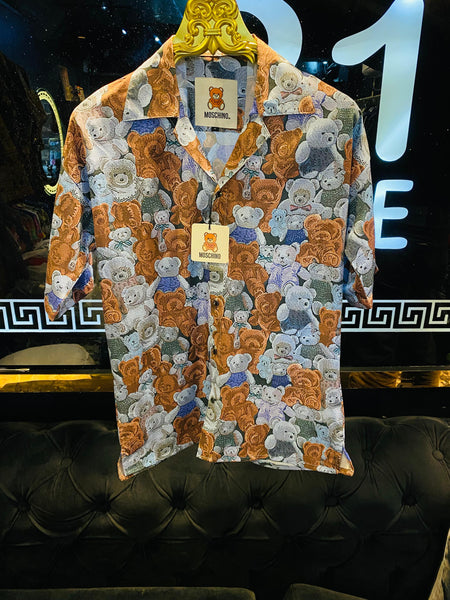 Premium Teddy Printed Effect Shirt For Men