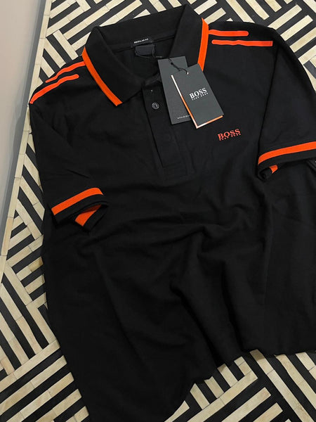 Kids Cotton Polo Shirt With Logo Embroidery