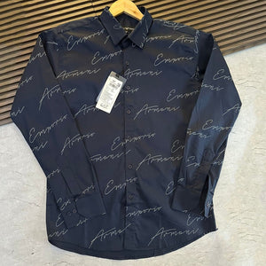 Premium Signature Pattern Shirt For Men
