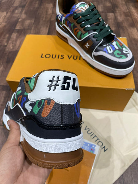 Limited Edition Camouflage Trainers Sneakers