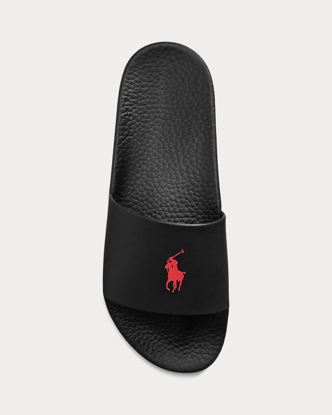 Men Black Signature Logo  Slide