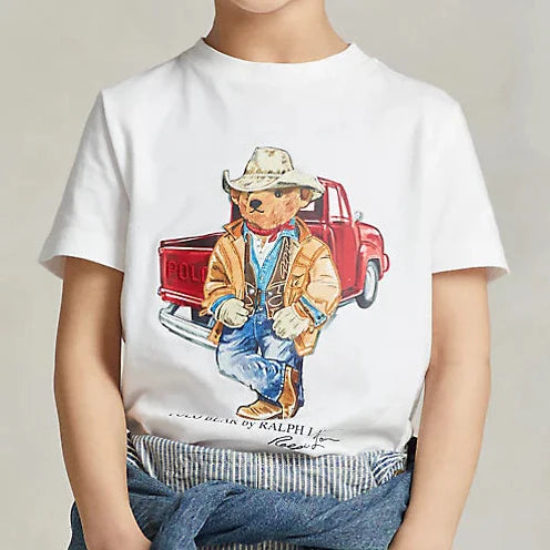 Premium  Bear Cotton Jersey T-Shirt