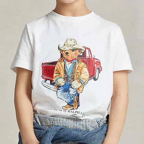 Premium  Bear Cotton Jersey T-Shirt