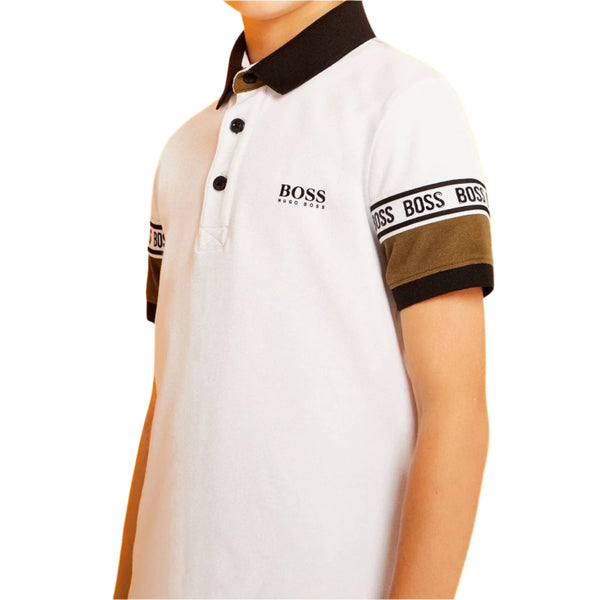 Luxury  Logo Tape Polo Shirt