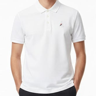 Premium White Polo T-Shirt for Men Classic Smart Casual Style