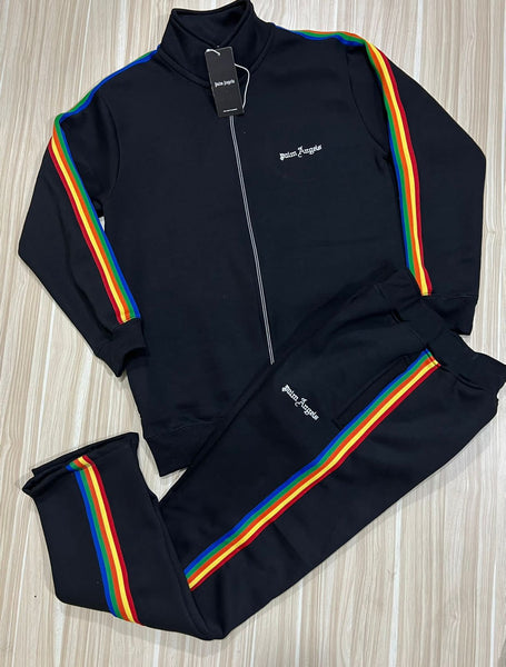 Contrast Taping Tracksuit For Men