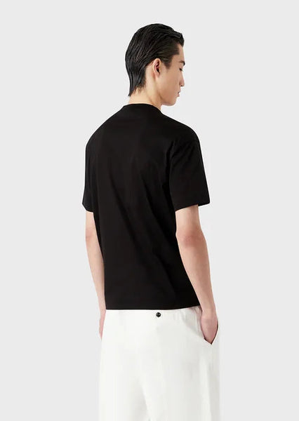 Luxury  Lettering Oversize Eagle Pattern T-Shirt
