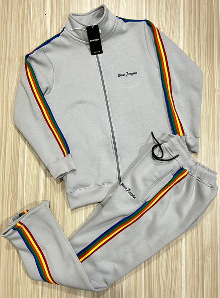 Contrast Taping Tracksuit For Men